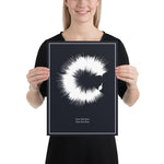 Load image into Gallery viewer, Sound Sphere Sound Wave Print
